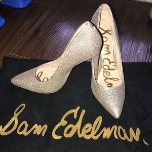 Sam Edelman Danna glitter heels! ❤️